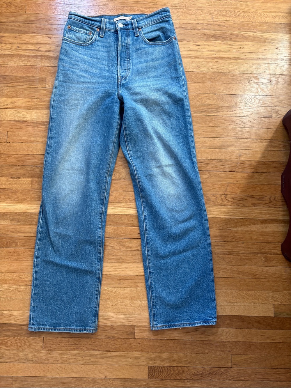 Levi's Light Blue Straight-Leg Jeans